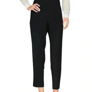 Chloé Womens Black Virgin Wool Taper Leg Trouser Pants Size 34/2(US)